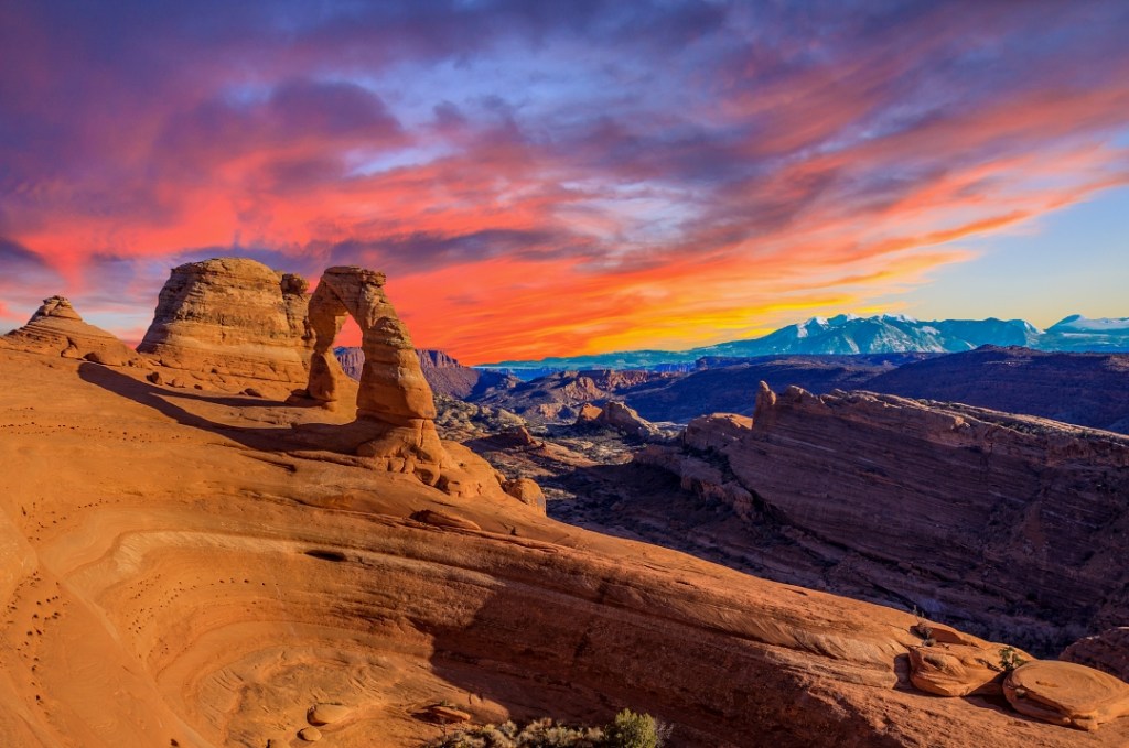 Moab Desert Red Rocks